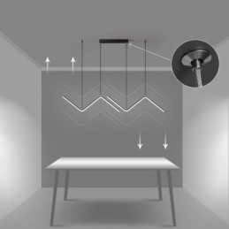 Minimalistisk Dekorativ Lampe Med Pendellampe
