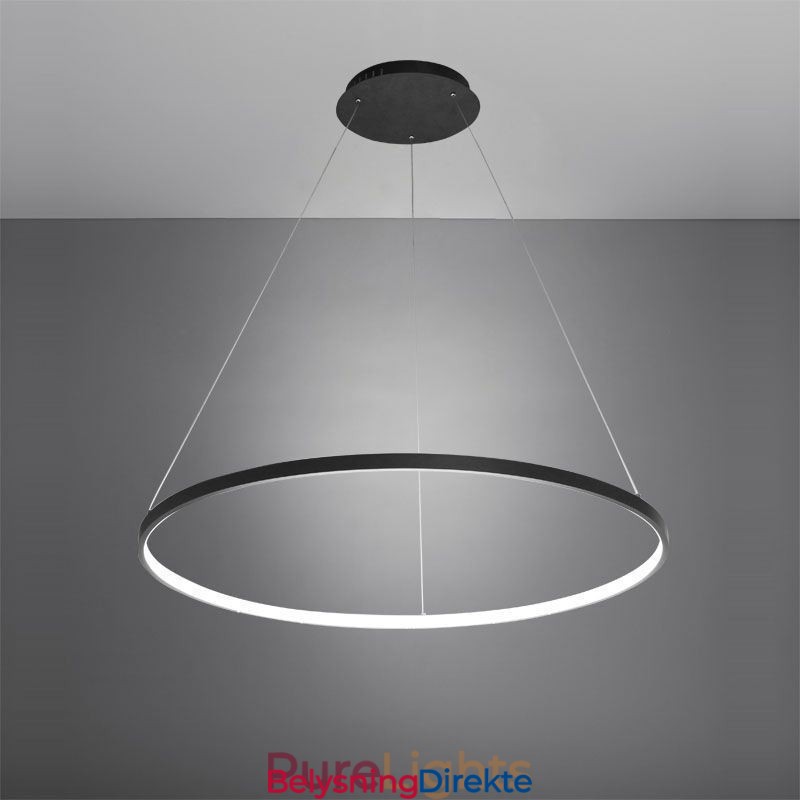 Pendellampe I Akryl, Sirkelformet Hengelampe
