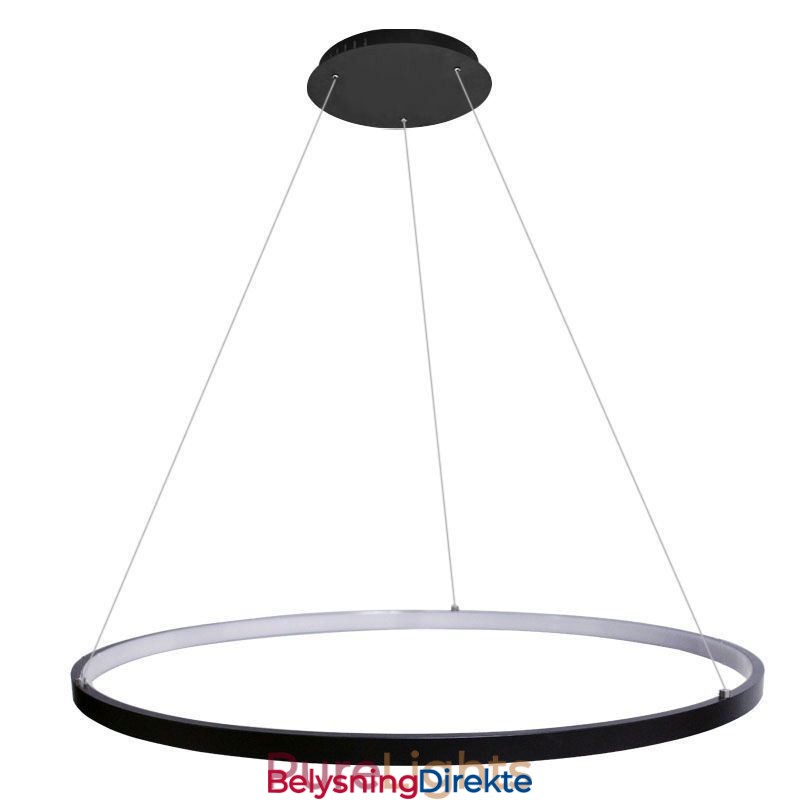 Pendellampe I Akryl, Sirkelformet Hengelampe