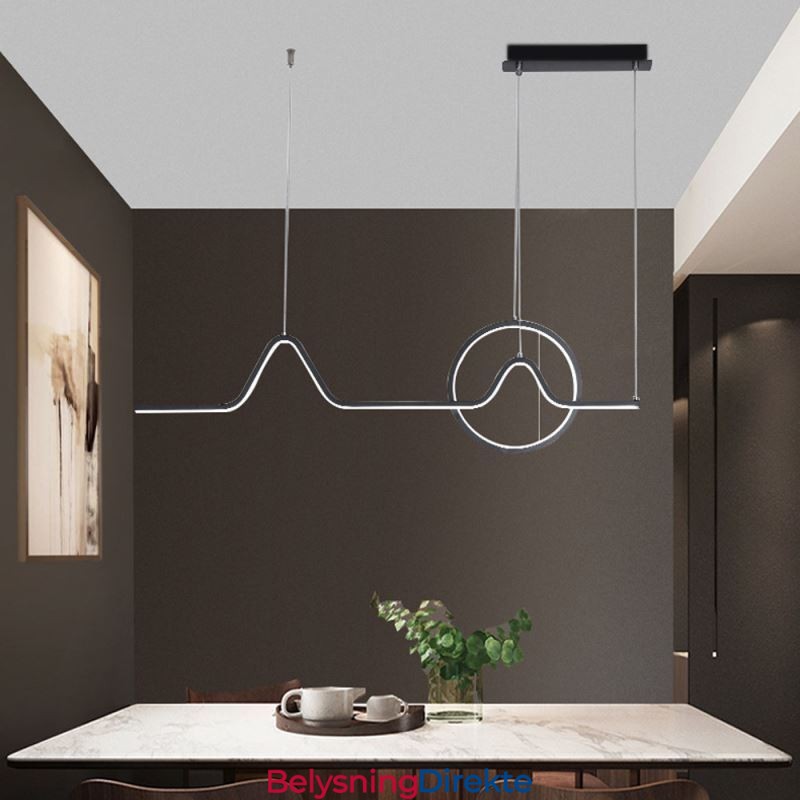 Minimalistisk Pendellampe, Dekorativ Lampe, 52W