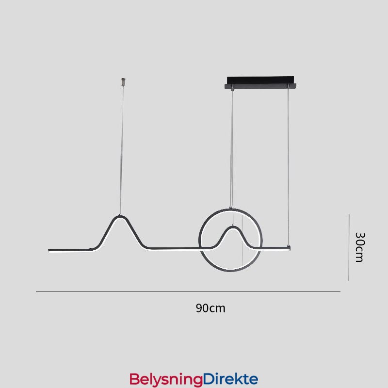 Minimalistisk Pendellampe, Dekorativ Lampe, 52W