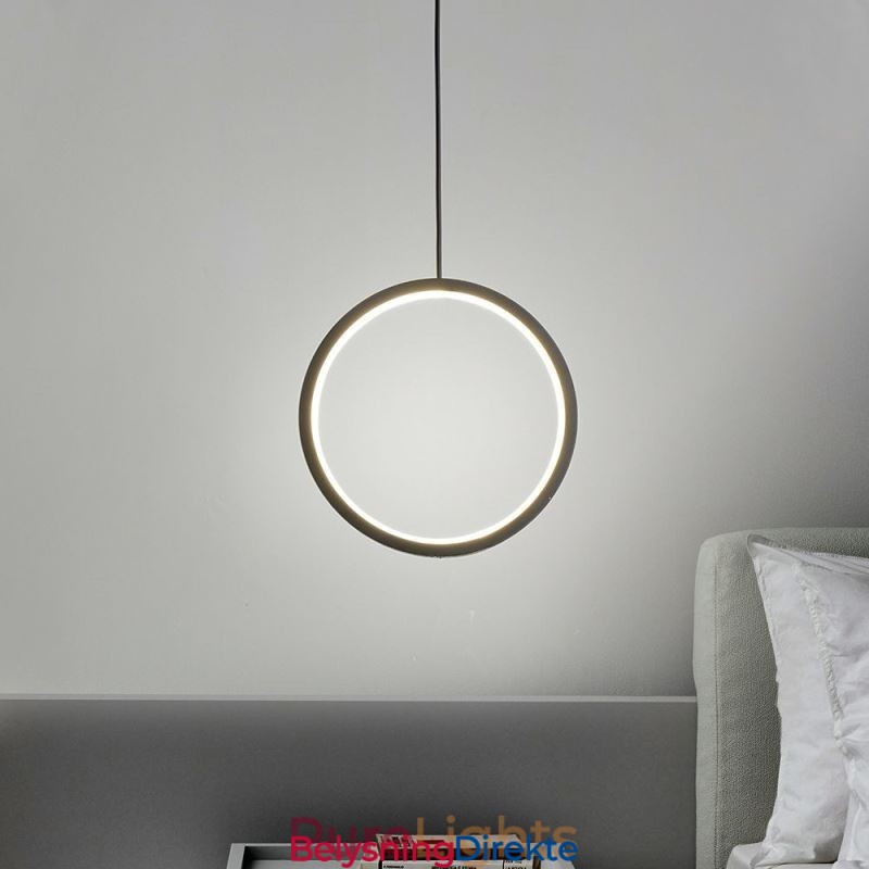 Minimalistisk Ringpendellampe Dekorativ Taklampe