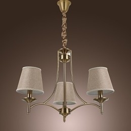 Moderne Samtids Tradisjonell Klassisk Rustikk Hytte Vintage Øy Messing Metall Lysekrone Spisestue