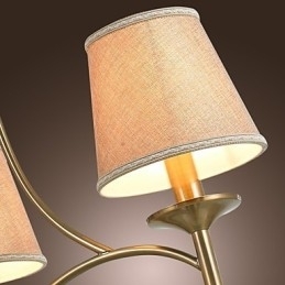 Moderne Samtids Tradisjonell Klassisk Rustikk Hytte Vintage Øy Messing Metall Lysekrone Spisestue