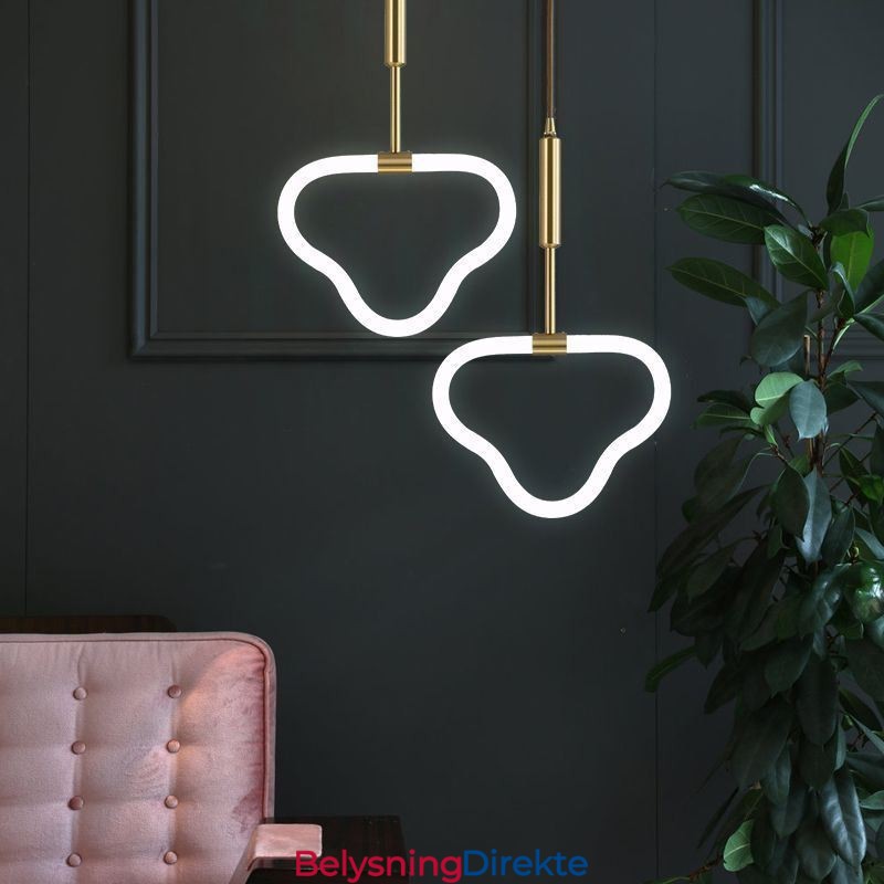 Moderne Taklampe Dimbar Akryl Taklampe L