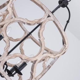 Vintage-Stil Lanterne Med 4 Lys