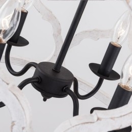 Vintage-Stil Lanterne Med 4 Lys