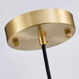 Mini Enkel Krystallkulelampe Hengende Taklampe