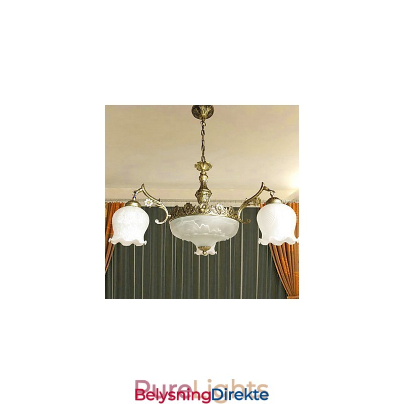 Tradisjonell Klassisk Lysekrone Med Maling