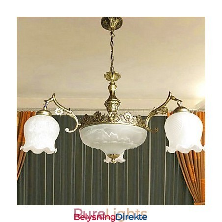 Tradisjonell Klassisk Lysekrone Med Maling