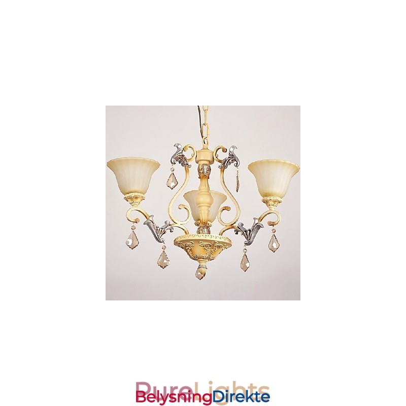 Tradisjonell Klassisk Krystallmaling Lysekrone