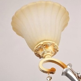 Tradisjonell Klassisk Krystallmaling Lysekrone