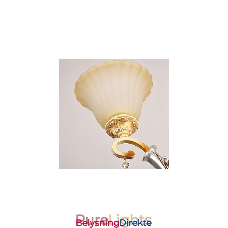 Tradisjonell Klassisk Krystallmaling Lysekrone