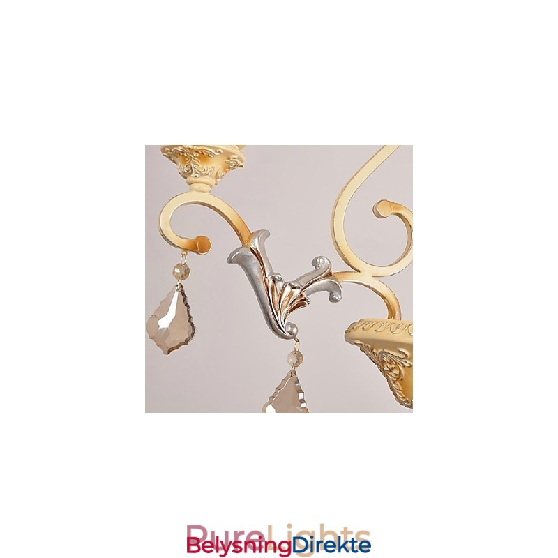 Tradisjonell Klassisk Krystallmaling Lysekrone