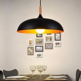 Moderne Pendellampe Minimalistisk Dekorativ Lampe Svart/Hvit