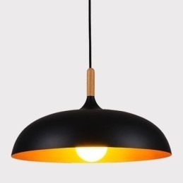 Moderne Pendellampe Minimalistisk Dekorativ Lampe Svart/Hvit