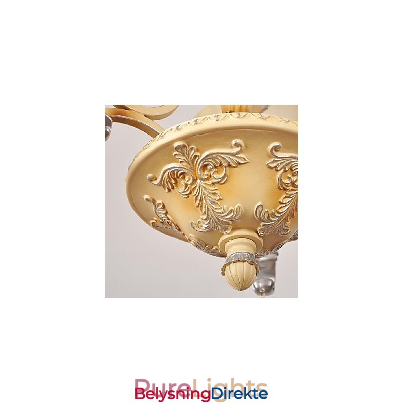 Tradisjonell Klassisk Krystallmaling Lysekrone