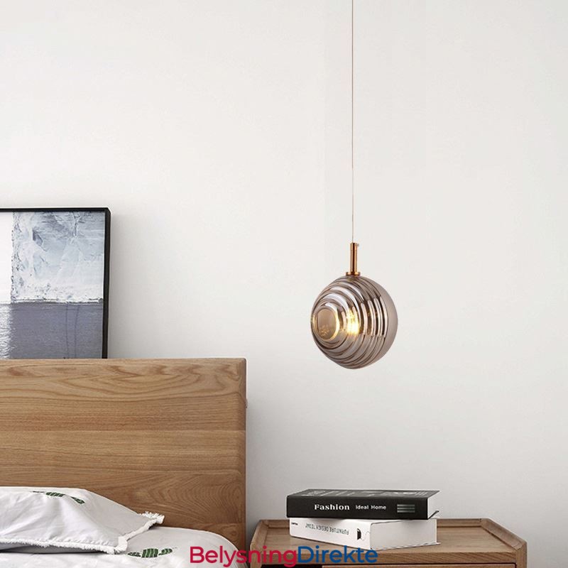 Glass Pendellampe Kreativ Dekorativ Glasskule Loft
