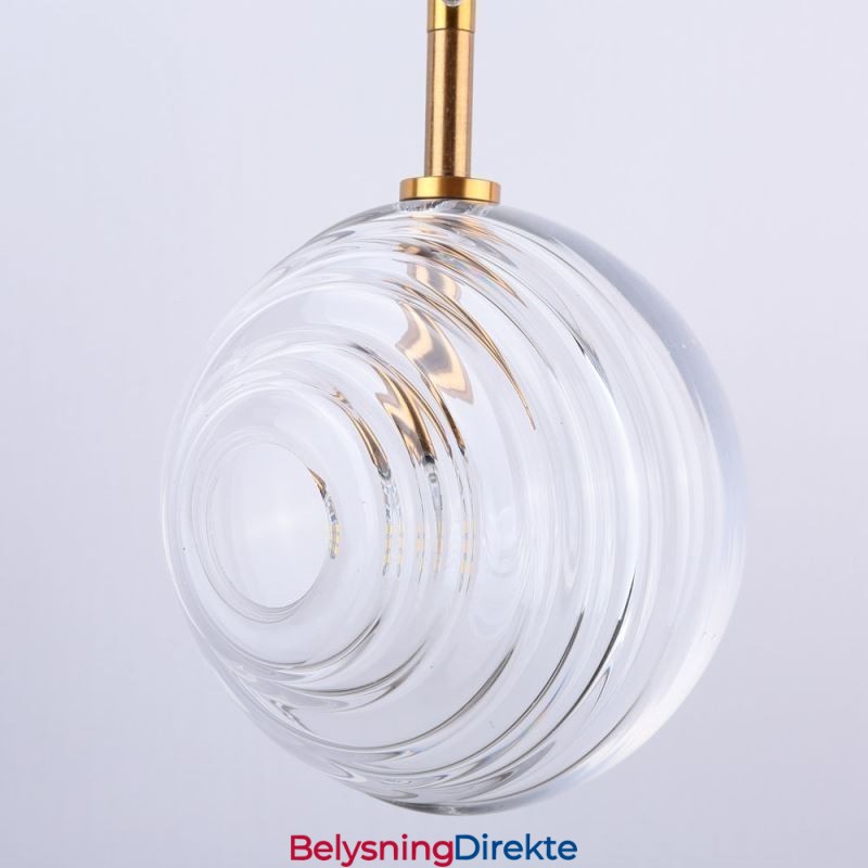 Glass Pendellampe Kreativ Dekorativ Glasskule Loft
