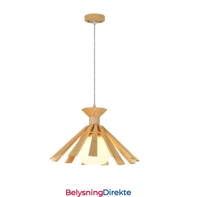 Enkel Pendellampe I Tre