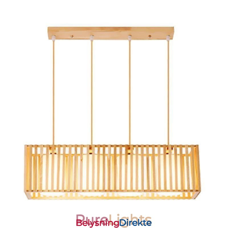 Minimalistisk Pendellampe I Tre