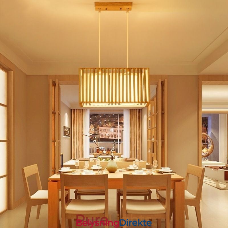 Minimalistisk Pendellampe I Tre