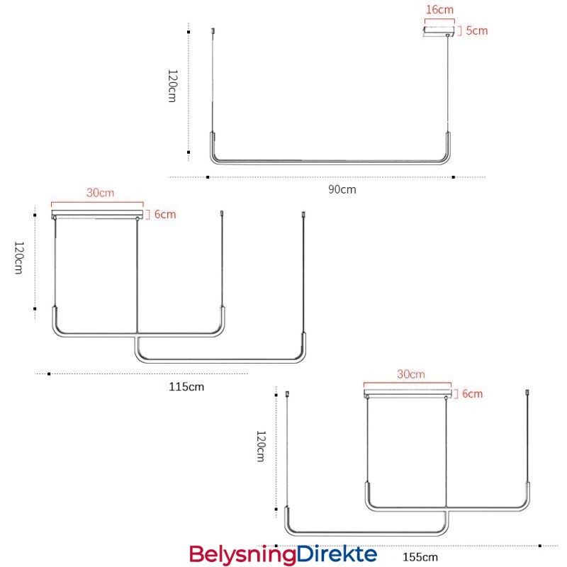 Pendellampe Moderne Minimalistisk Pendellampe