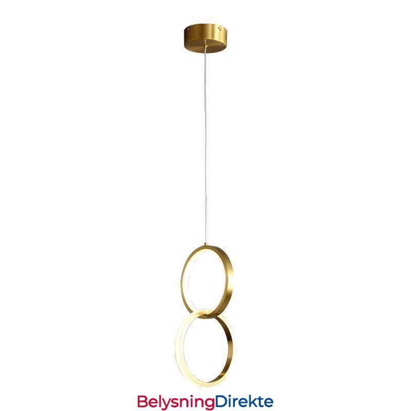 Pendellampe Messingringer Dekorativ Lampe