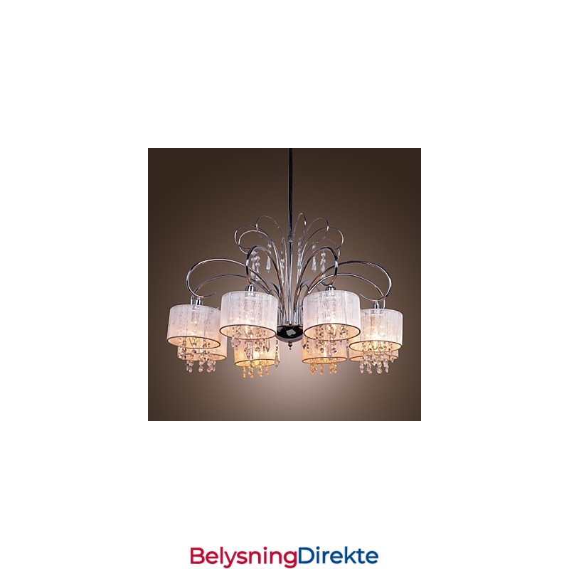 Moderne Samtidskrone I Krystall I Krom I Metall