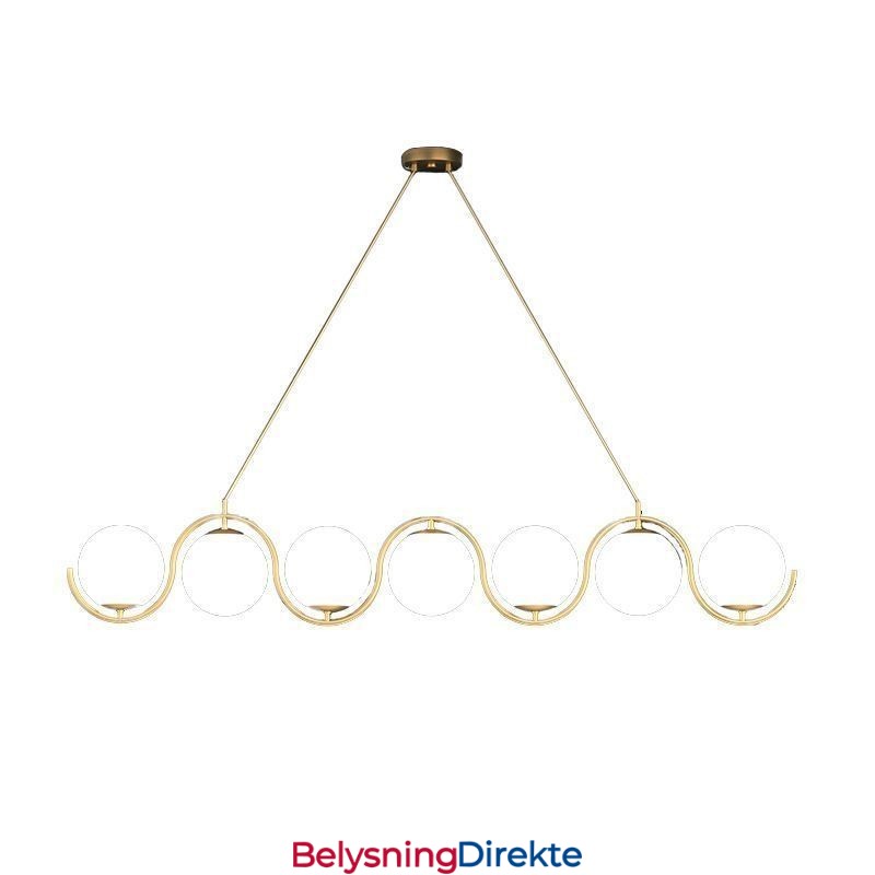 Moderne Glasskuleformet Anhengslampe Minimalistisk Lampe