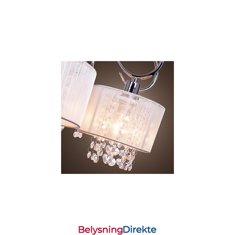 Moderne Samtidskrone I Krystall I Krom I Metall