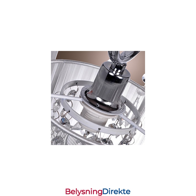 Moderne Samtidskrone I Krystall I Krom I Metall