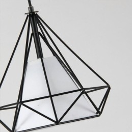 Diamantformet Anhengslampe Moderne Minimalistisk Dekorativ Lampe