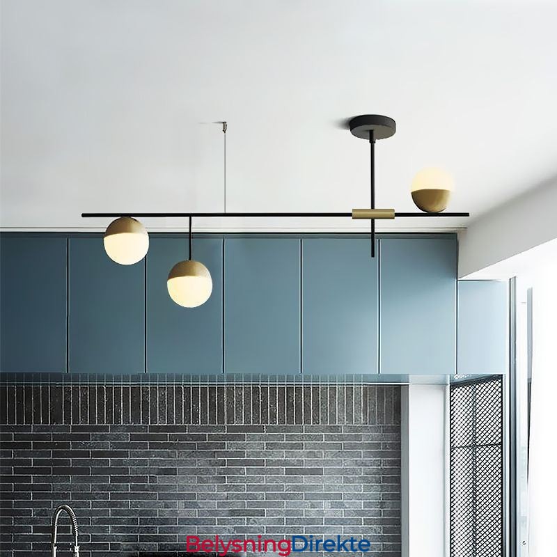 Glasskule Lysekrone Taklampe