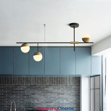 Glasskule Lysekrone Taklampe