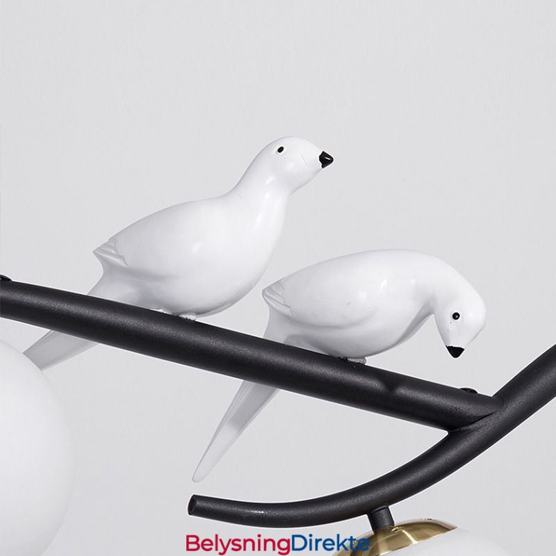 Moderne Minimalistisk Grenpendellampe Med 4 Lamper