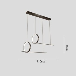 Minimalistisk Dekorativ Lampe Med Pendellampe