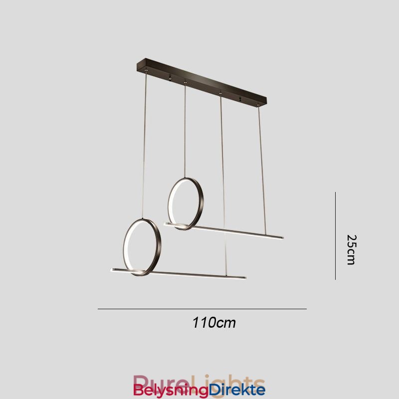 Minimalistisk Dekorativ Lampe Med Pendellampe