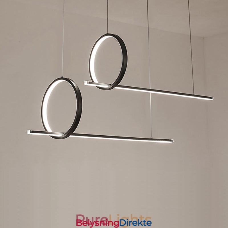 Minimalistisk Dekorativ Lampe Med Pendellampe