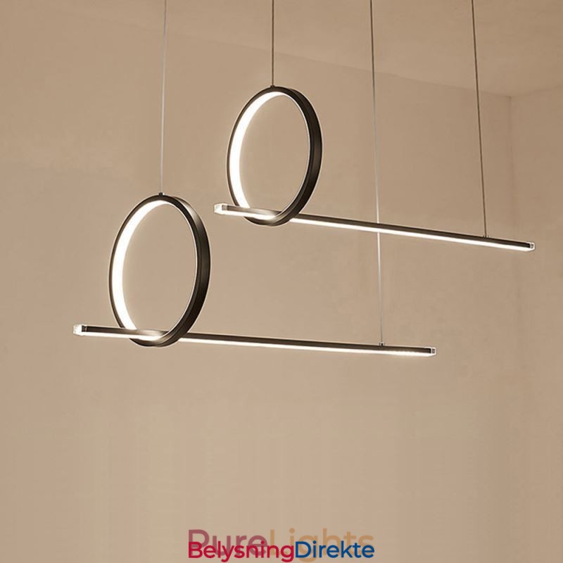 Minimalistisk Dekorativ Lampe Med Pendellampe