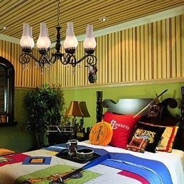 Tradisjonell Klassisk Lysekrone I Stearinlysstil