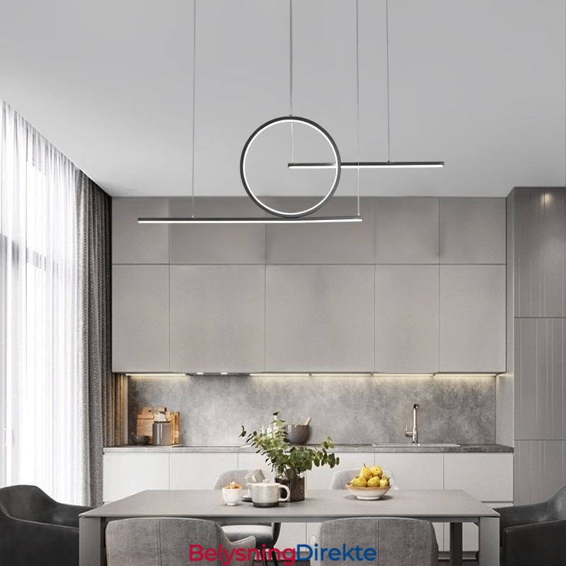 Minimalistisk Dekorativ Lampe Med Pendellampe