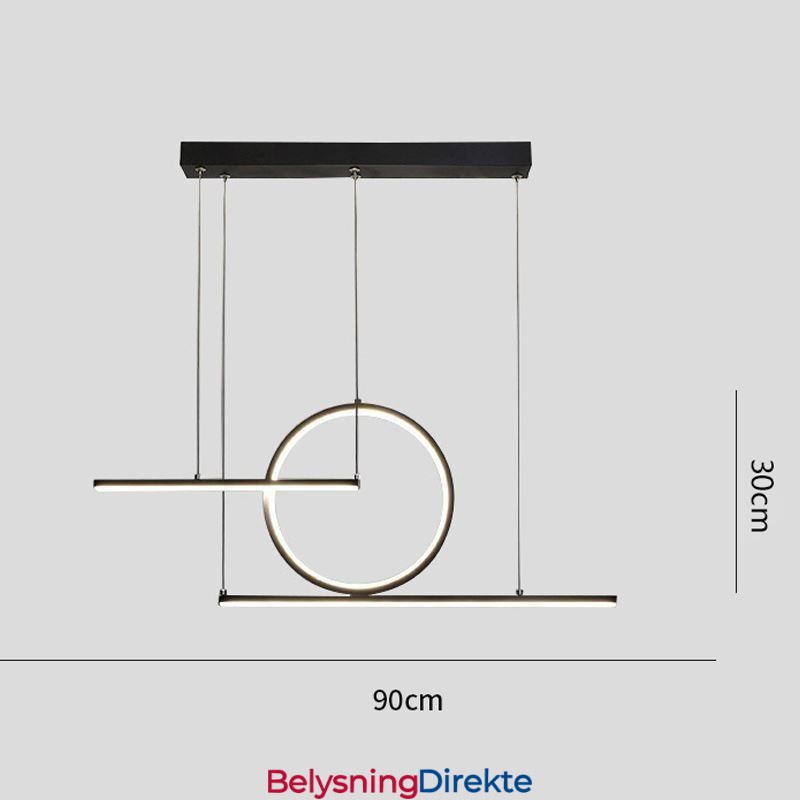 Minimalistisk Dekorativ Lampe Med Pendellampe