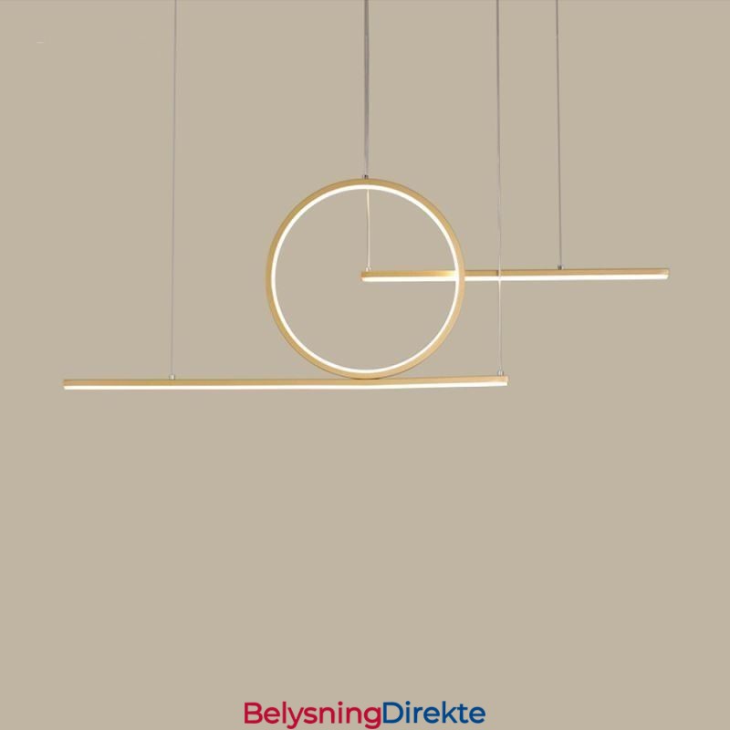 Minimalistisk Dekorativ Lampe Med Pendellampe