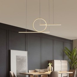Minimalistisk Dekorativ Lampe Med Pendellampe