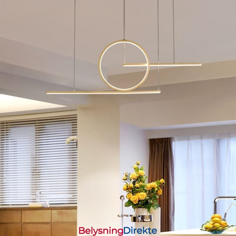 Minimalistisk Dekorativ Lampe Med Pendellampe