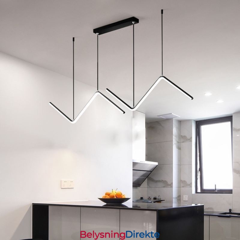 Minimalistisk Dekorativ Lampe Med Pendellampe