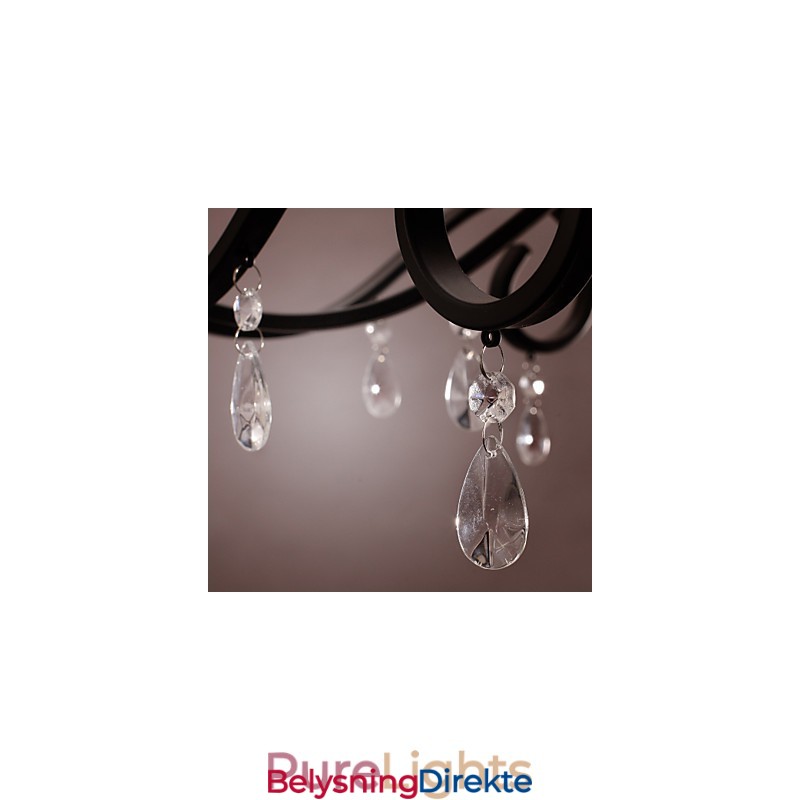 Tradisjonell Klassisk Lysekrone I Stearinlysstil