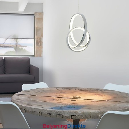 Pendellampe Uregelmessig Ringformet Taklampe