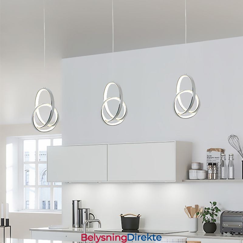 Pendellampe Uregelmessig Ringformet Taklampe